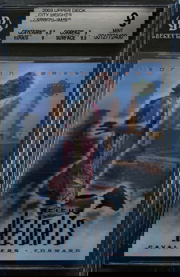 2003 Lebron James ROOKIE UD Redemption 