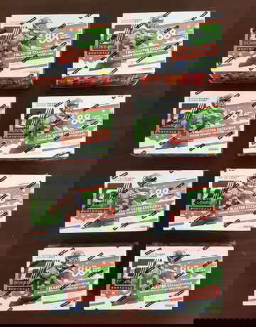 2020 NFL Donruss blaster box holiday exclusive sealed lot of 8