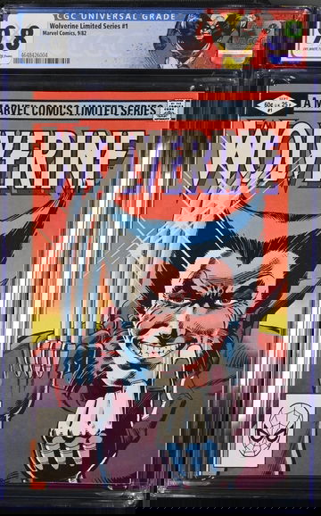 Wolverine Vol. 1 Limited Series #1 Marvel Comics 1982 CGC graded 9.8 NM