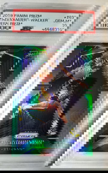 2019 Nickeil Alexander Walker Prizm Green #263 PSA 10 (Ships from Canada)