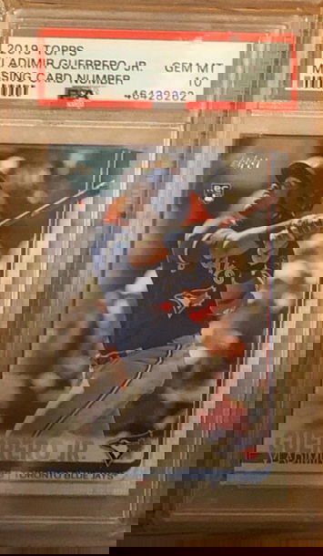 2019 Psa 10 nno Vladimir Guerrero Jr