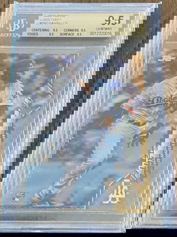 2020 Topps Gavin Lux Gold Foil BGS 9.5