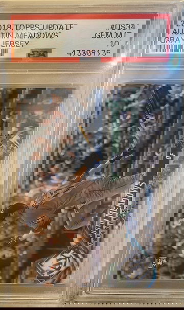 2018 Topps Update Austin Meadows PSA 10