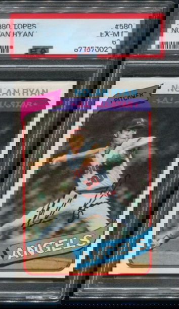 1980 Topps Nolan Ryan & Willie Stargell Lot PSA Graded