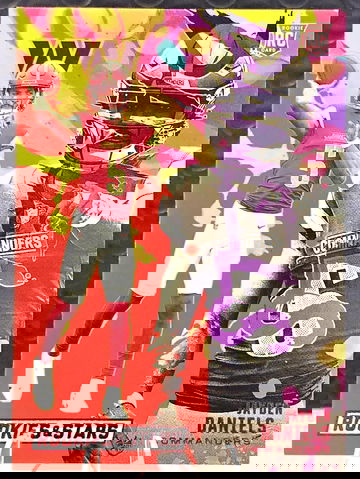 2024 Rookies & Stars Jayden Daniels RC #RE-JDS Rookie Exclusive Red Foil