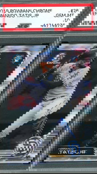 Fernando Tatis Jr. 2019 Bowman Chrome Rookie