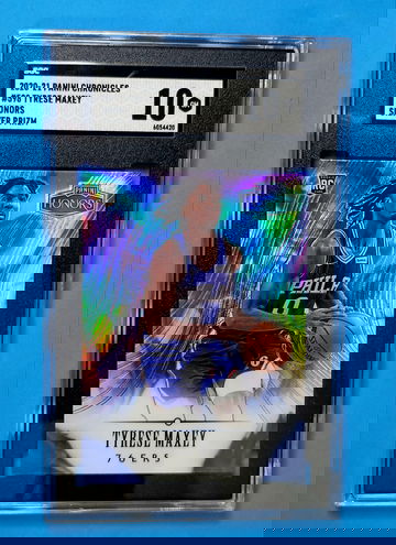 2020-21 Chronicles Honors Basketball Tyrese Maxey Silver Prizm #598 SGC 10 GM