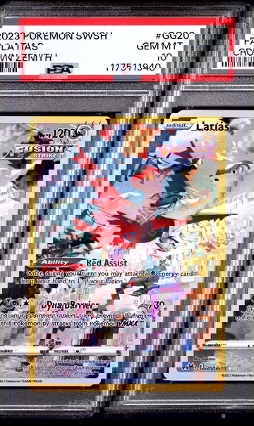 2023 Pokemon Sword and Shield Crown Zenith Latias #GG20 PSA 10
