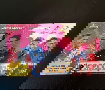 2023 Topps Merlin UEFA Soccer Hobby Box Sealed