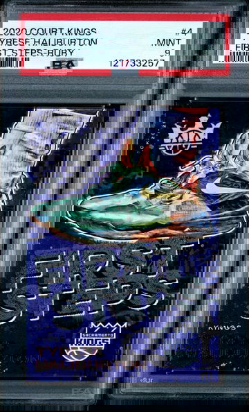 2020 Court Kings Tyrese Haliburton First Steps- Ruby ROOKIE /149 PSA 9 MINT