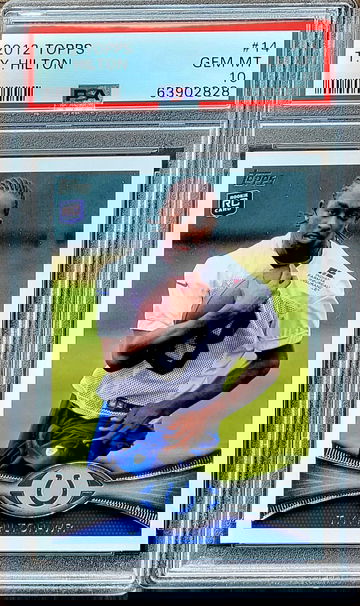 2012 T.Y. HILTON Topps PSA 10 POP 82 Rookie RC #14 