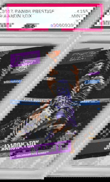 2017 Prestige De'Aaron Fox PSA 9