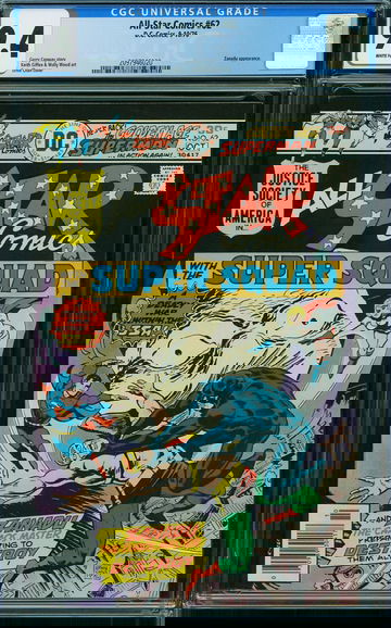 ALL STAR COMICS #62, CGC 9.4 NM