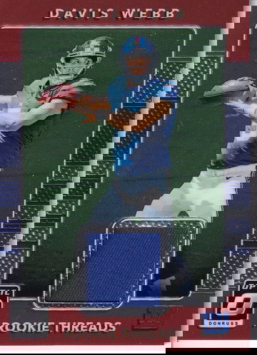 2017 Optic Davis Webb #24 Relic