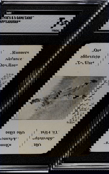 1936 S&S Game Card Arky Vaughan Pittsburgh Pirates SGC 7 NM