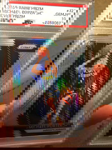 Michael Porter 2018 Prizm Silver PSA 10