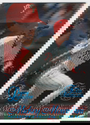 1997 FLAIR SHOWCASE LEGACY ROW 1 - 045 OF 100 MICKEY MORANDINI # 134