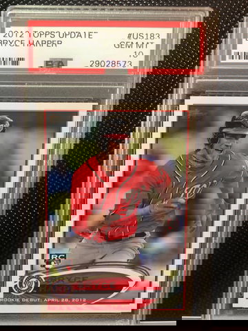 2012 topps update Bryce Harper rookie
