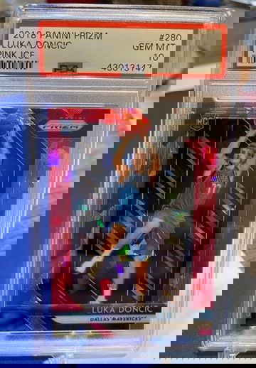 Luka Doncic Pink Ice PSA 10