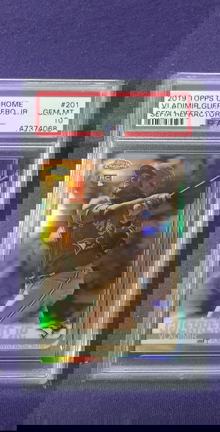 2019 Topps Chrome Vladimir Guerrero Jr. #201 Sepia Refractor PSA 10