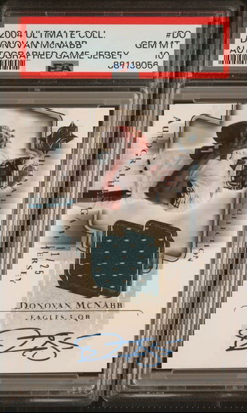2004 Ultimate Collection Donovan Mcnabb Auto Jersey
