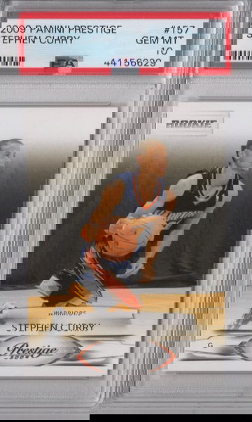 2009 Prestige Stephen Curry PSA 9