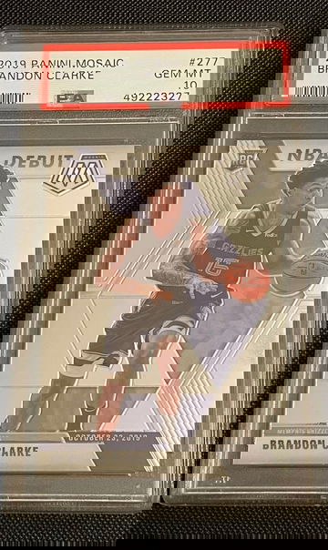 Brandon Clarke 2019 Mosaic Debut PSA 10