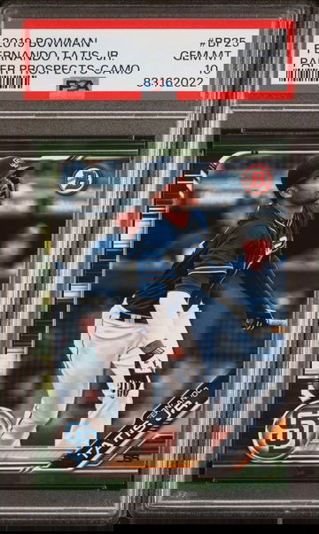 2019 Bowman Camo Fernando Tatis Jr. #BP25 PSA 10