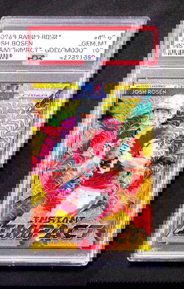 2018 Panini Prizm - Josh Rosen - Rookie Instant Impact Gold SSP /10 PSA 10 Gem