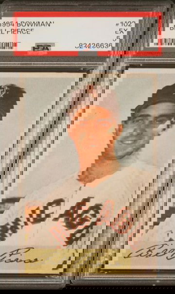 1954 Bowman Bill Pierce #102 PSA 5 [BL-2.46]