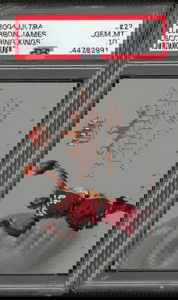 Lebron James 2004 Fleer Ultra Scoring Kings PSA 10