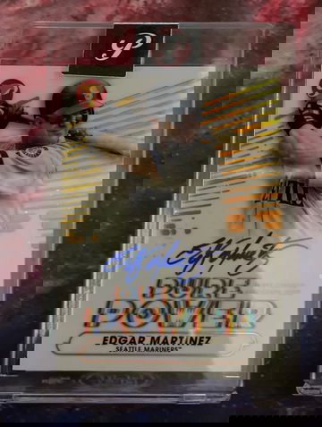 2022 Topps Prstine Edgar Martinez Auto 10/50