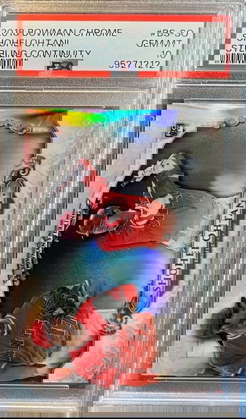 2018 Bowman Chrome Shohei Ohtani #BS-SO PSA 10 RC