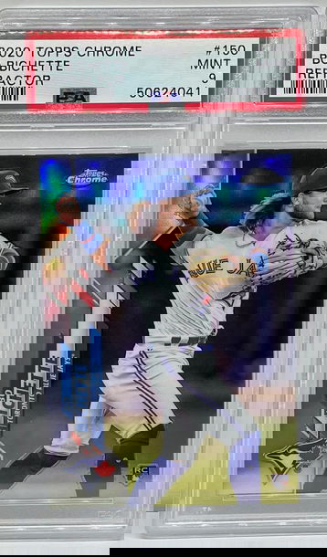 2020 Topps Chrome Bo Bichette Refractor PSA 9