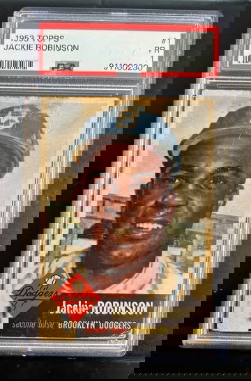 1953 Topps #1 Jackie Robinson PSA 1