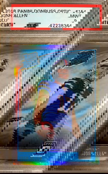 2018 Optic Holo Josh Allen PSA 9