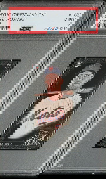 2019 Topps Allen and Ginter X Mini Pete Alonso #182 PSA 9