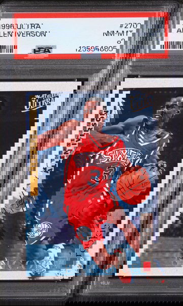 1996 Ultra Allen Iverson #270 PSA 8