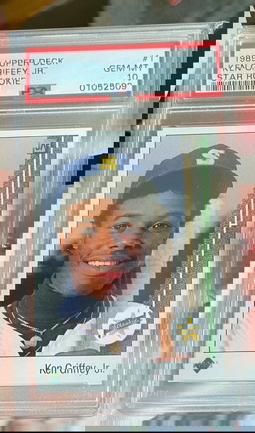 1989 Upper Deck Ken Griffey Jr Star Rookie # 1 PSA 10