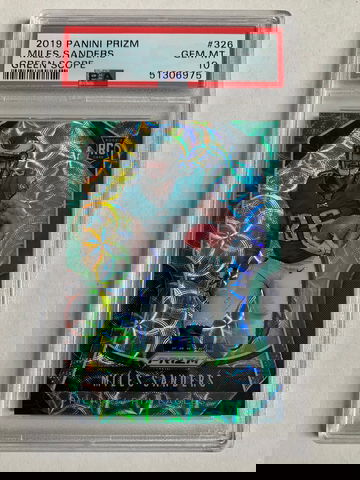2019 miles sanders prizm green scope/75