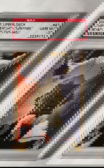 2007 UPPER DECK  C. RIPKEN JR./T. GWYNN  #42 GEM-MT 10