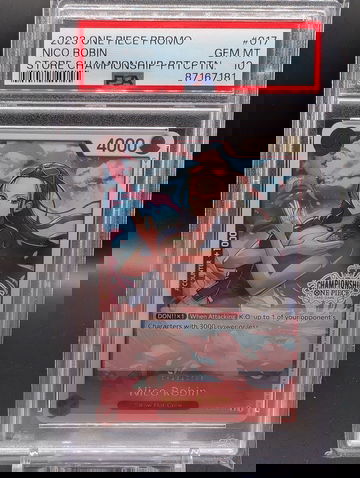 Nico Robin - OP01-017 - PSA 10 - Store Championship - English - One Piece - 7181