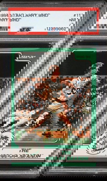 1984 Star Larry Bird PSA 7 #11