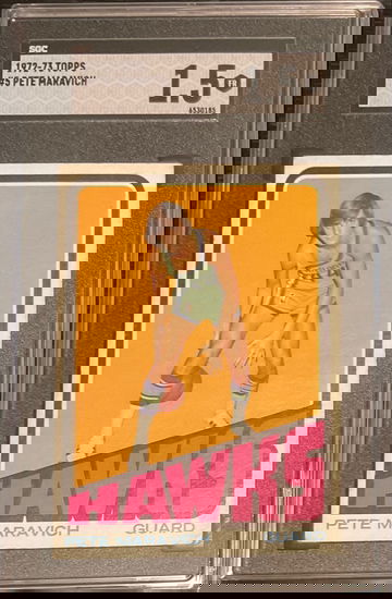 1972-73 Topps Pete Maravich SGC 1.5 Centered