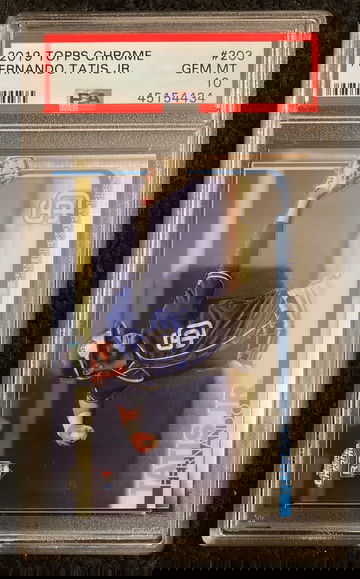 Fernando Tatis Jr. Topps Chrome RC PSA 10