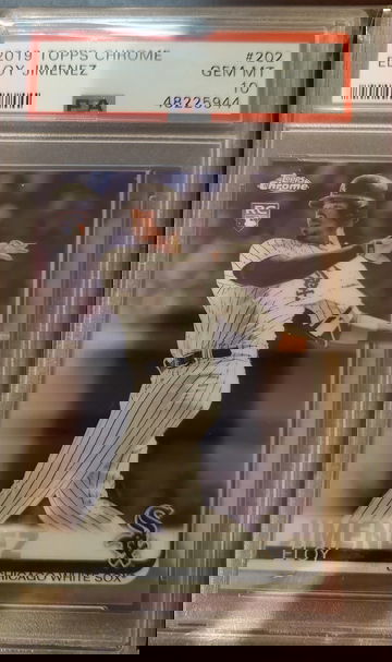 2019 Topps Chrome Eloy Jimenez PSA 10 #202