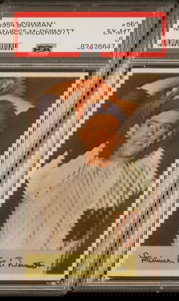 1954 Bowman Maurice McDermott #56 PSA 6 [BL-3.46]