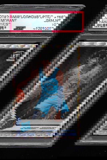 2019 Donruss Optic Fanatics JA Morant PSA 10