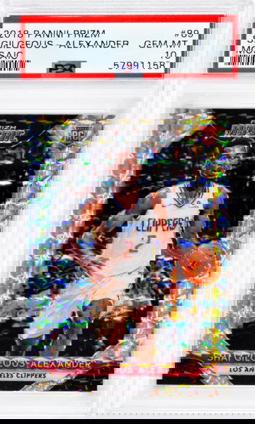 2018 Shai Gilgeous-Alexander Panini Prizm  Mosaic  #89 PSA 10