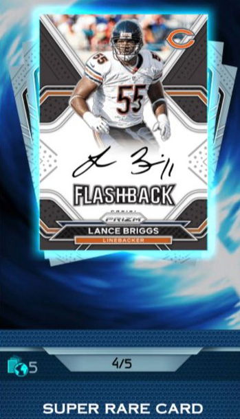 2020 Panini Blitz Prizm Lance Briggs Flashback /5